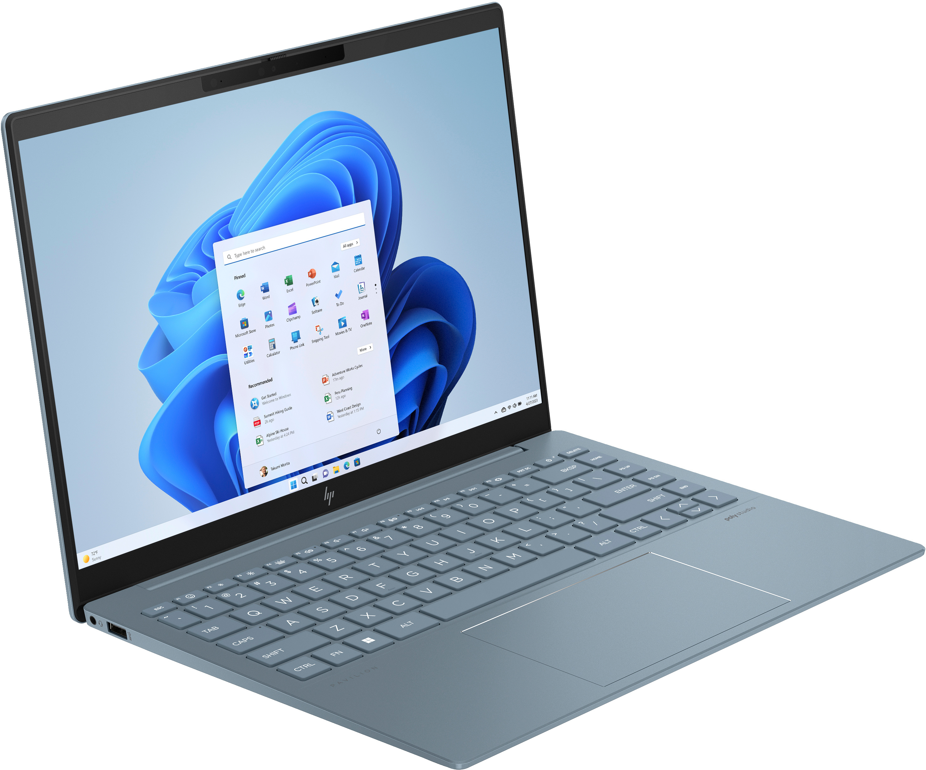 HP Pavilion Plus 14-ew1001no 14" kannettava, Win 11 (B6QR4EA) 3 HP Pavilion Plus 14-ew1001no 14" kannettava, Win 11 (B6QR4EA) - Image 3