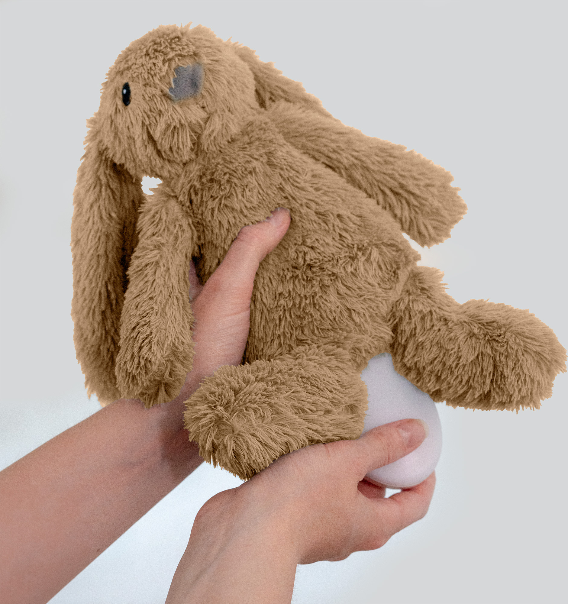 Zazu Ro The Rabbit yövalo, valkoinen