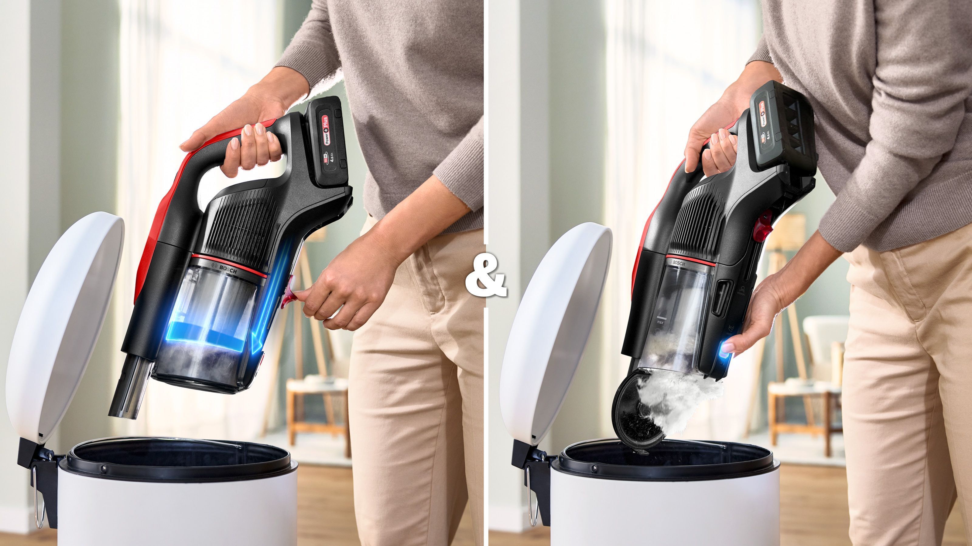 Bosch Unlimited 10 ProAnimal varsi-imuri, BCS1041PET, punainen