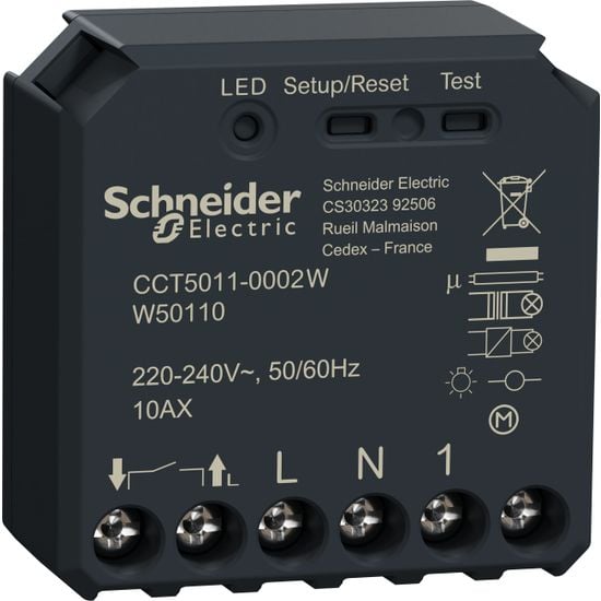 Schneider Electric Wiser -kytkinmoduuli, 10AX
