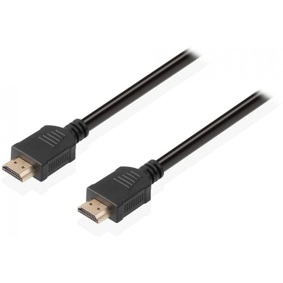 Goobay High Speed with Ethernet -HDMI-kaapeli, 5 m, musta