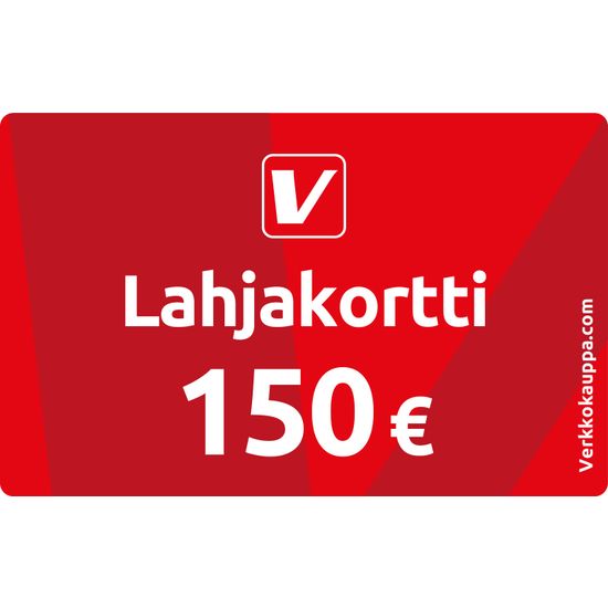Verkkokauppa.com-digitaalinen lahjakortti, 150 euroa