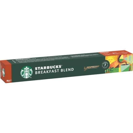 Starbucks Nespresso Breakfast Blend - kahvikapseli, 3-PACK