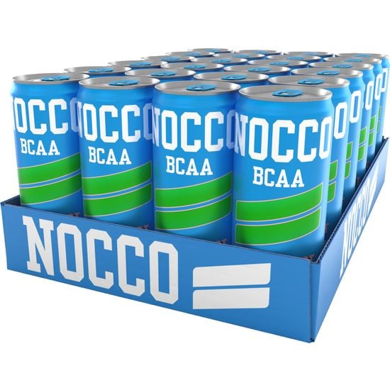 NOCCO BCAA Melon Blast -energiajuoma, 330 ml, 24-PACK