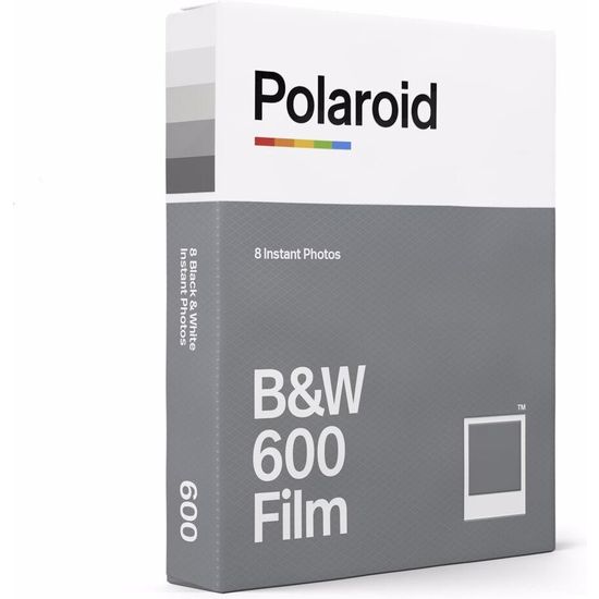 Polaroid B&W Film for 600 -mustavalkofilmi