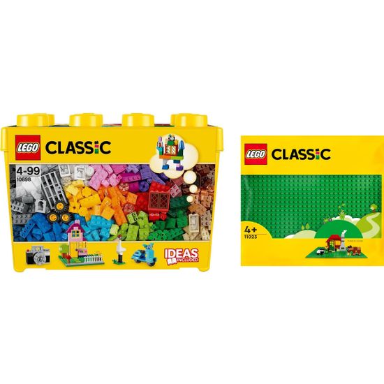 LEGO Classic - Iso leikkilaatikko ja rakennuslevy