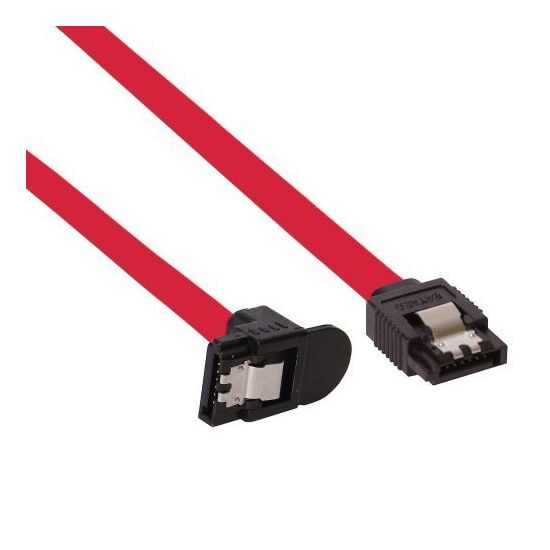 Cablexpert SATA III -kaapeli, 90°, 50 cm, punainen