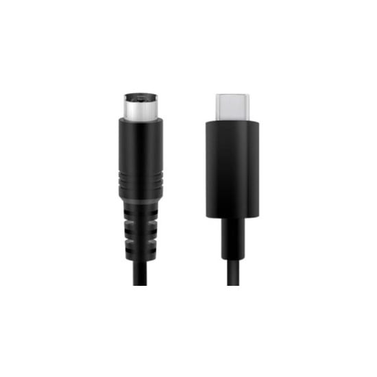 IK Multimedia USB-C to Mini-DIN -kaapeli