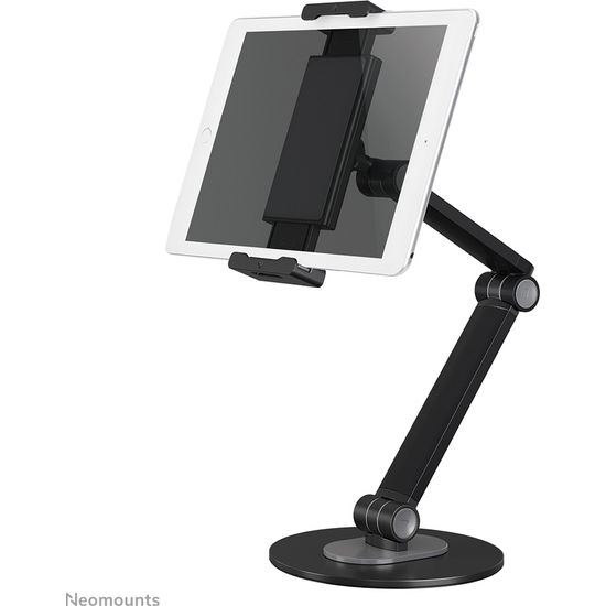 Neomounts by Newstar -yleismallinen tablet-teline nivelvarrella 4,7" - 12,9" tableteille, musta