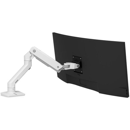 Ergotron HX Desk Monitor Arm -näyttövarsi pöytäkäyttöön, valkoinen