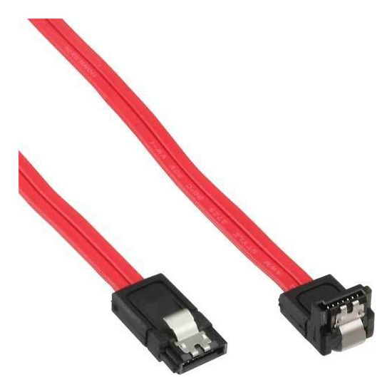 Cablexpert SATA III -kaapeli, 90°, 30 cm, punainen