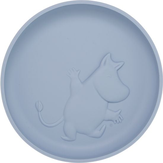 Muumi Silicone -lautanen, sky blue