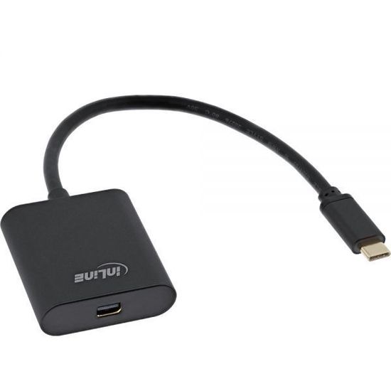 InLine USB-C - Mini DisplayPort -adapteri, musta