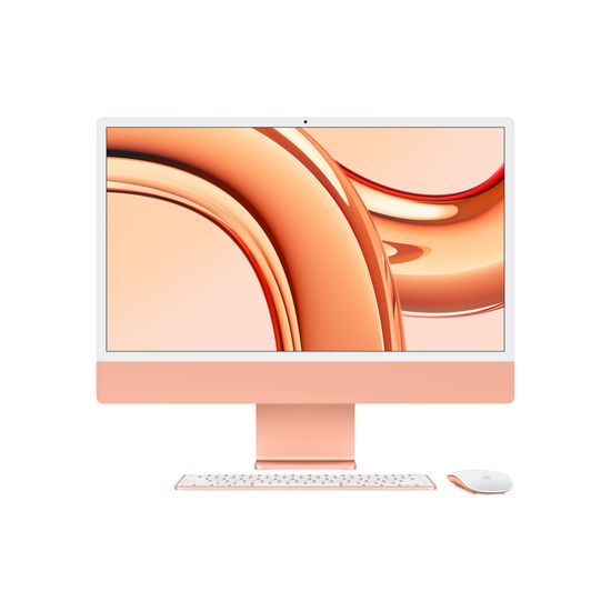 Apple iMac 24" M3 8 Gt, 1 Tt -tietokone, oranssi (Z19R)