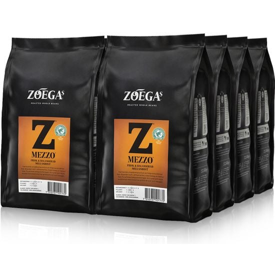 Zoégas Mezzo -kahvipapu, 450 g, 8-pack