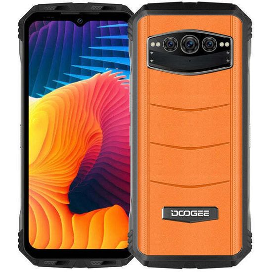 Doogee V30 5G -puhelin, 256/8+7 Gt, oranssi