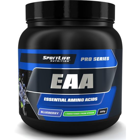 SportLife Pro Series EAA Mustikka -aminohappojuoma, 300 g