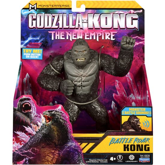 MonsterVerse Godzilla x Kong: The New Empire Battle Roar Kong lelufiguuri