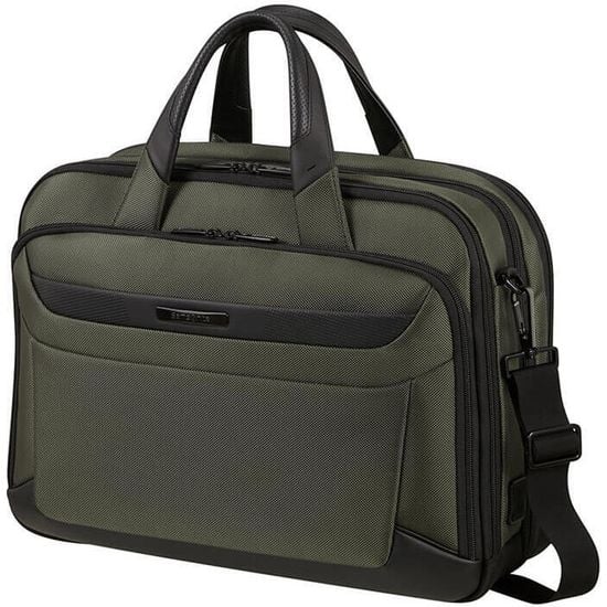 Samsonite PRO DLX6 15.6" -tietokonelaukku, vihreä