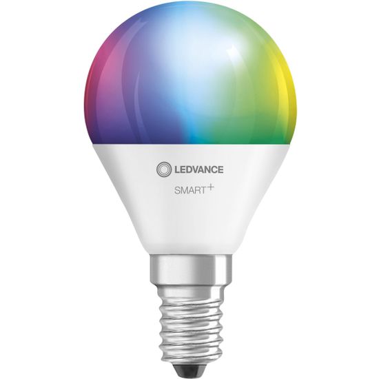 Ledvance Smart+ WiFi RGBW mini -älylamppu, E14, 470 lm