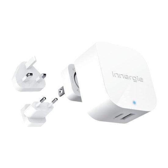 Innergie 45H -virtalähde, USB-C, valkoinen