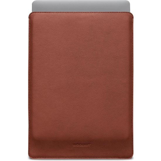 Woolnut Leather Sleeve -suojatasku 15" MacBook Air, konjakki