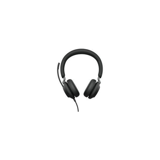Jabra Evolve2 40 SE USB-A, UC Stereo headset, musta