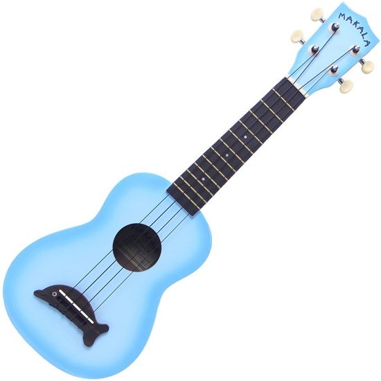 Kala Makala Dolphin -sopraano ukulele, blue burst