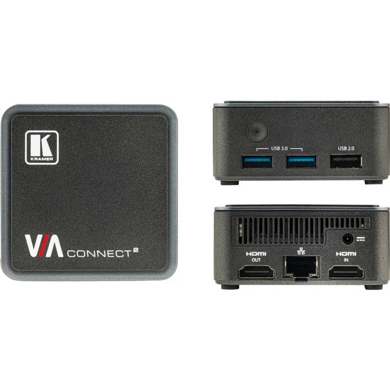 Kramer VIA Connect2-langaton kuvansiirto- ja videoneuvottelujärjestelmä
