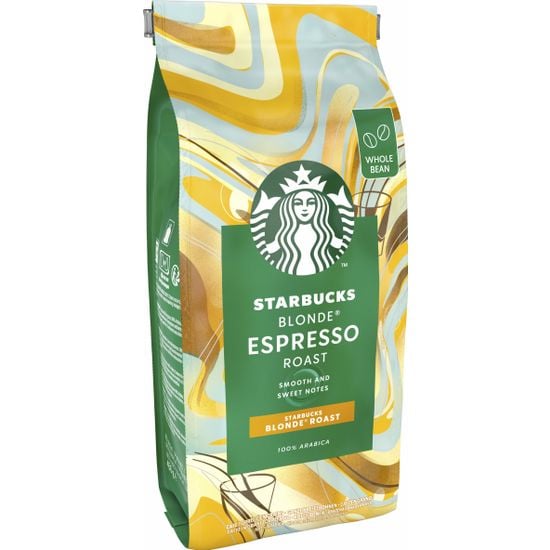 Starbucks Blonde Espresso Roast -kahvipapu, 450 g