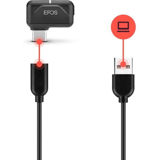EPOS USB-C jatkojohto