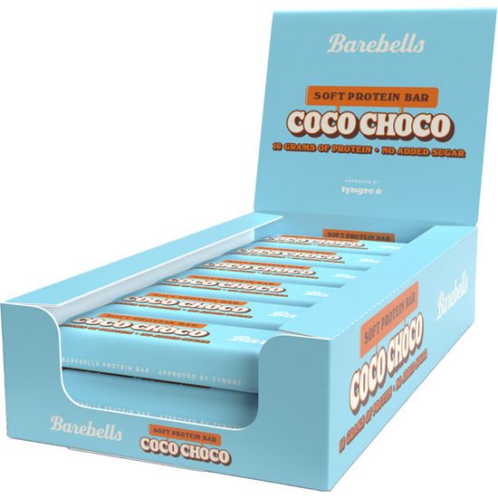 Barebells Soft Coco Choco -proteiinipatukka, 55 g, 12-pack