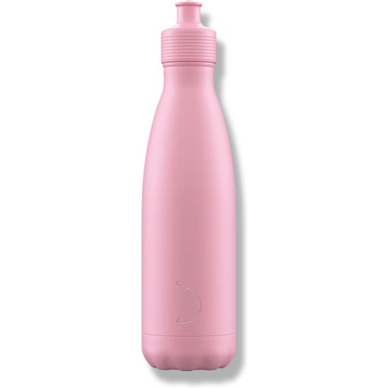 Chilly's Sports termos-juomapullo, Pink, 500 ml