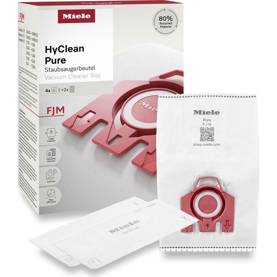 Miele HyClean Pure FJM -pölypussit, 4 kpl