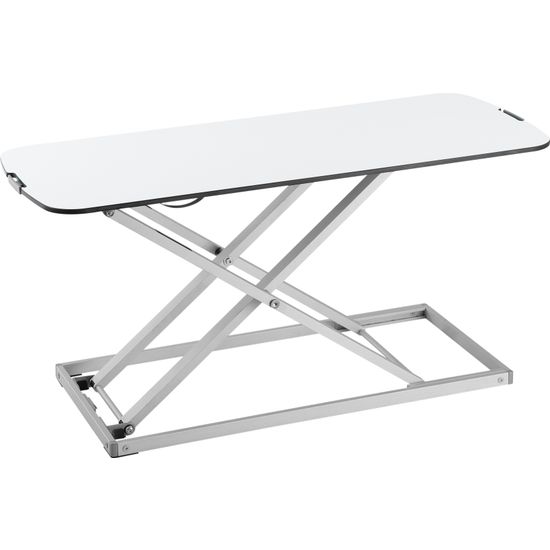 ErgoWork Desk Converter Small -säädettävä pöytätaso, valkoinen