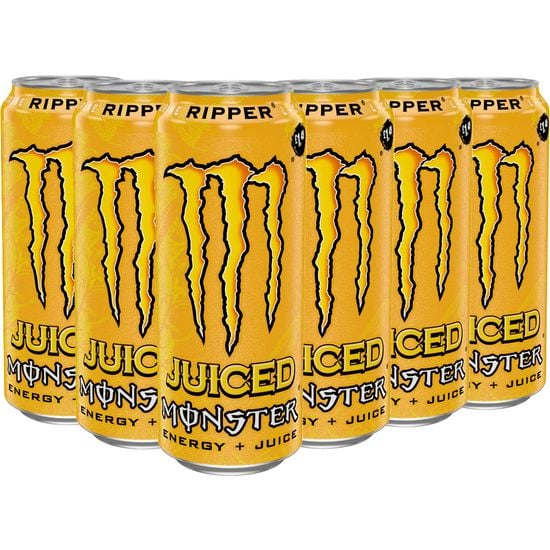Monster Energy Juiced Ripper -energiajuoma, 500 ml, 12-pack