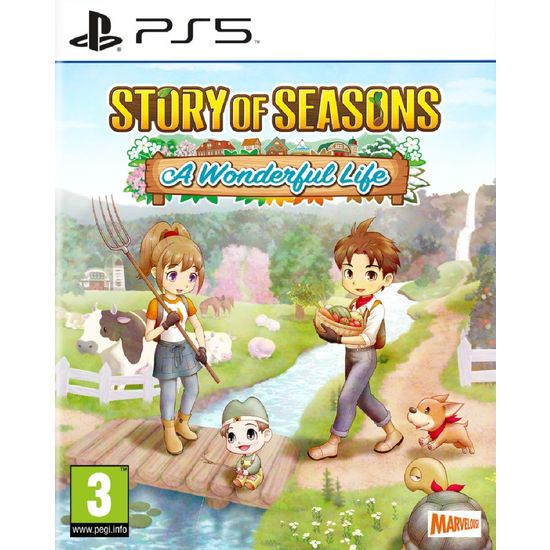 Story of Seasons: A Wonderful Life -peli, PS5