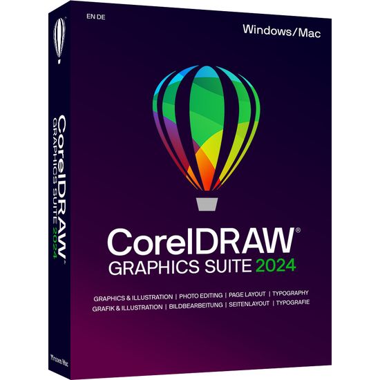 CorelDRAW Graphics Suite 2024 - Win / Mac -kuvankäsittelyohjelmisto