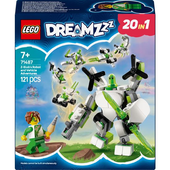 LEGO DREAMZzz 71487 – Z-Blobin robotti‑ ja ajoneuvoseikkailut