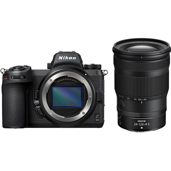 Nikon Z6 II -järjestelmäkamera + 24-120 mm objektiivi