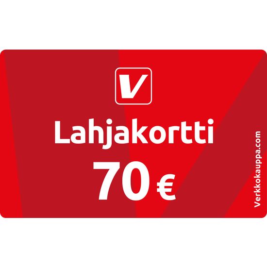 Verkkokauppa.com-digitaalinen lahjakortti, 70 euroa
