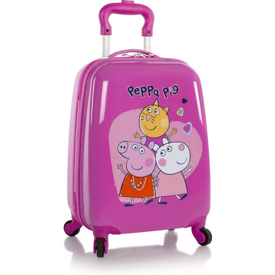 Heys Pipsa Possu -lasten matkalaukku, pinkki
