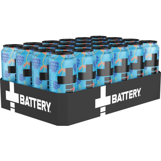 Battery Whirl -energiajuoma, 500 ml, 24-PACK