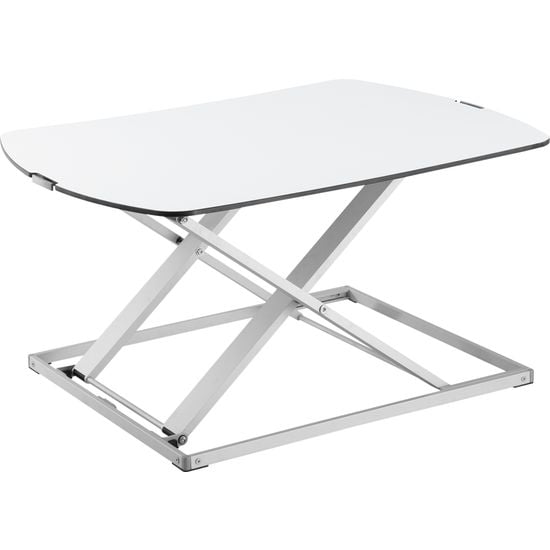 ErgoWork Desk Converter Large -säädettävä pöytätaso, valkoinen
