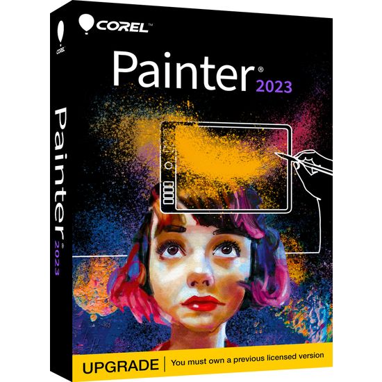 Corel Painter 2023 - Win/Mac -maalausohjelma, päivitys