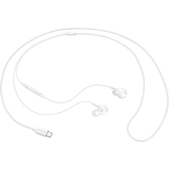 Samsung Type-C -langalliset nappikuulokkeet, USB-C, valkoinen