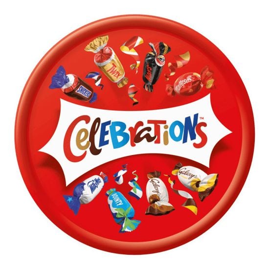 Mars Celebrations suklaakonvehdit, 550 g