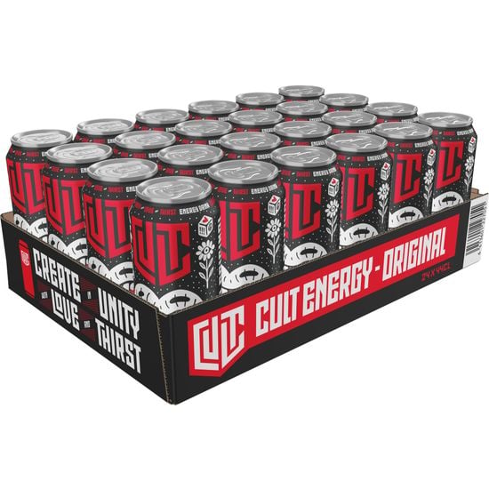 Cult Original -energiajuoma, 440 ml, 24-pack