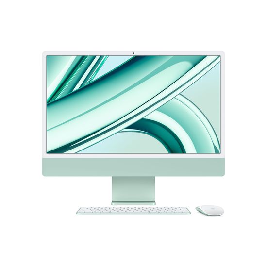 Apple iMac 24" M3 8 Gt, 1 Tt -tietokone, vihreä (MQRP3)