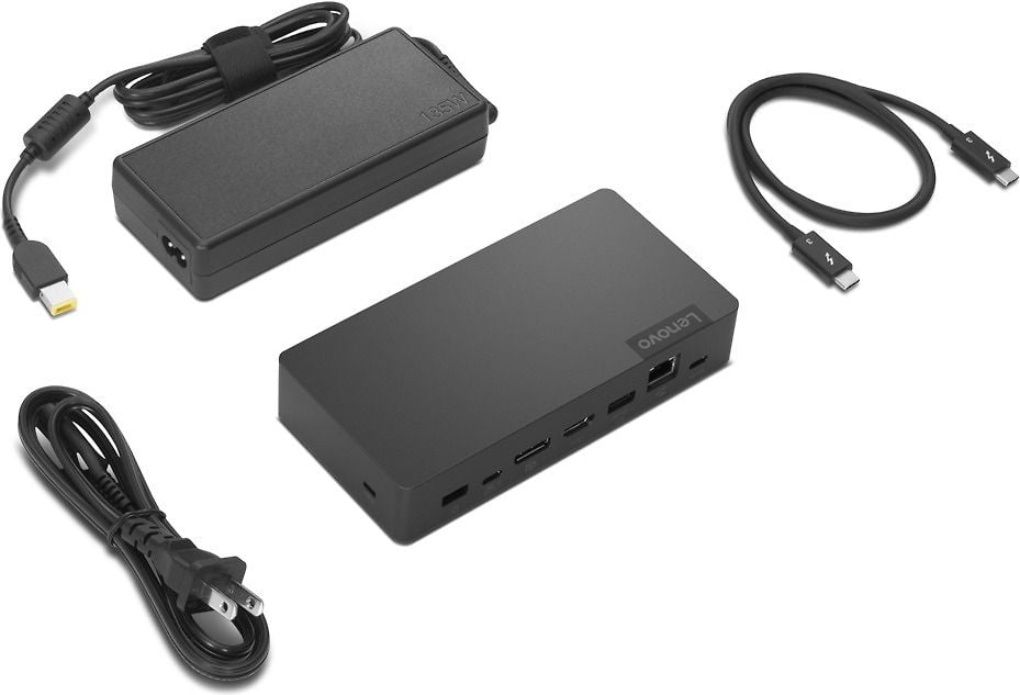 Lenovo Thunderbolt 3 Essential Dock telakka